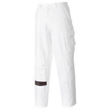 (White, Large) Painters Trousers