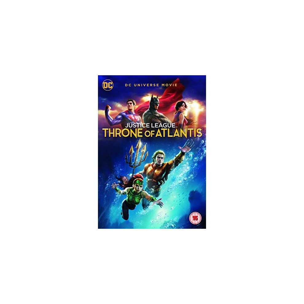 Warner Bros Dcu Justice League: Throne Of Atlantis (Dvd)