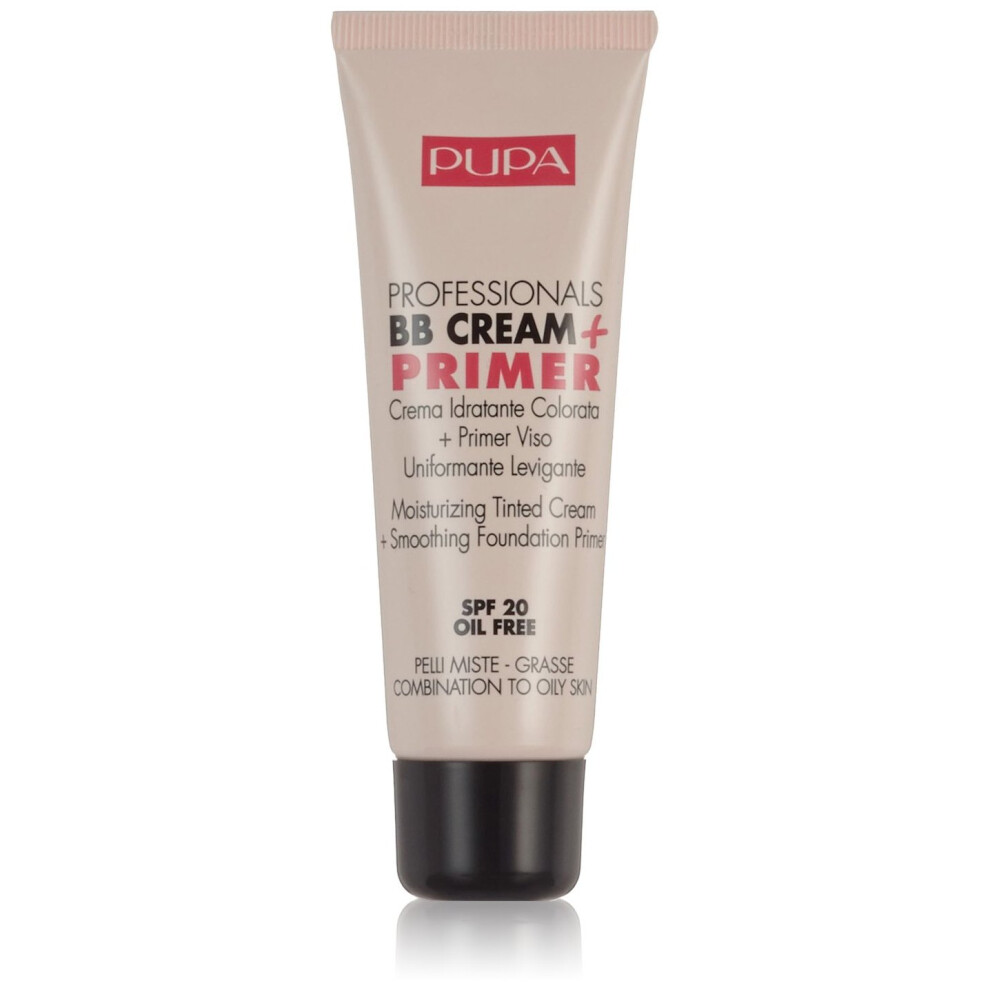 Pupa-Milano Cream/Light Pupa Milano Professionals Bb + Primer, Combination - Oily Skin, -Medium 50 Ml