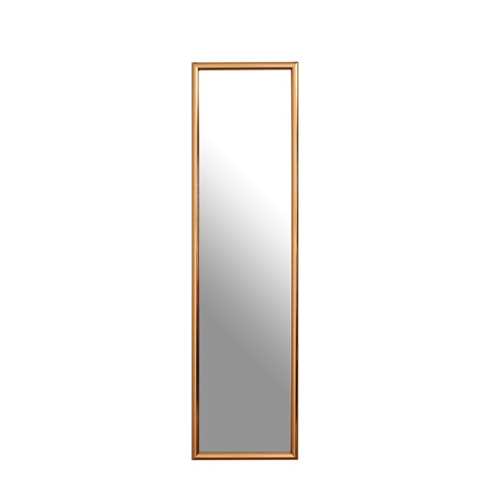 Premier housewares Copper Plastic Frame Over Door Mirror