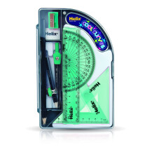Helix Cool Curves Maths Set (Assorted Colours)