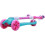 Royalbaby (Pink-blue) Royal Baby Foldable Children Scooter 3 wheels with spin flash light 2