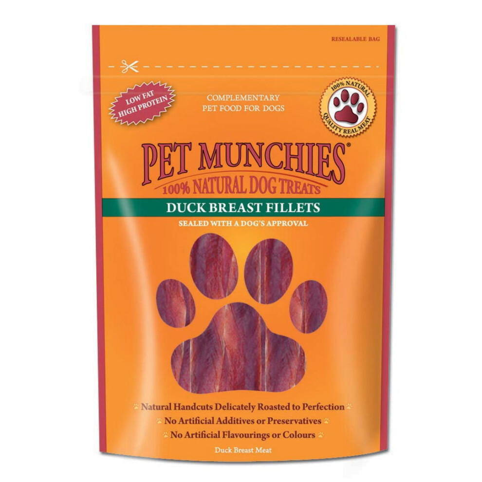 Pet Munchies Duck Breast Fillet Treats for Dogs 80g - Image 6