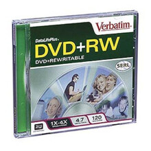 Verbatim DVD+RW 4.7GB 1-4x In Jewel Case