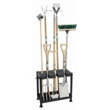 Garden Tool Tidy Self Assembly 2 Shelf Unit With Wall Fixing Clips
