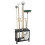 Garden Tool Tidy Self Assembly 2 Shelf Unit With Wall Fixing Clips 1
