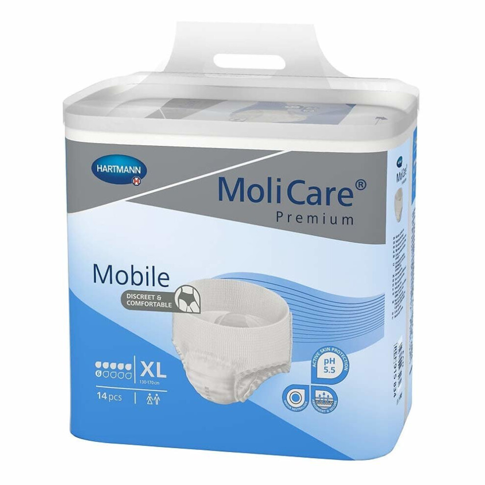 Hartmann Molicare Premium Mobile 6 - Extra Large - Pack Of 14 (Incontinence Pants)