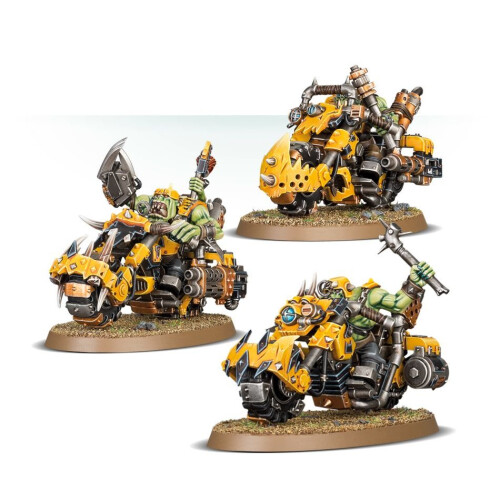 Games Workshop Games Workshop Warhammer 40k - Ork Warbiker Mob