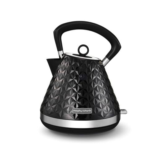 Morphy Richards Morphy Richards Vector Pyramid Kettle 108131 Traditional Kettle Black
