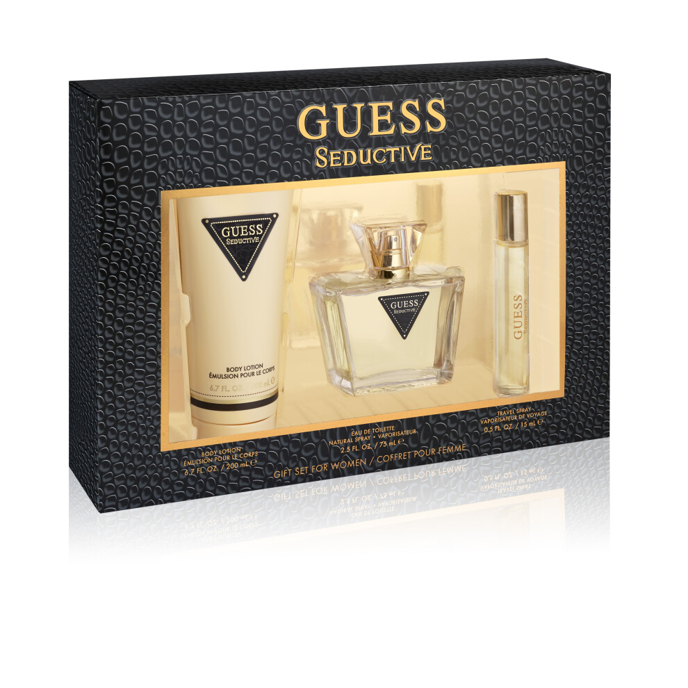 GUESS SEDUCTIVE WOMEN EDT 75ML  200ML BODY LOTION