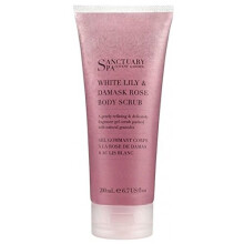 Sanctuary Spa Body Scrub White Lily and Damask Rose, 200 ml
