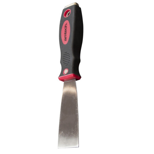 1.5'' Paint Scraper Tempered Spring Steel Blade Soft Handle Builder Amtech G0670 1