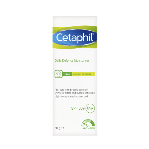 Cetaphil Cetaphil Daily Defence Moisturiser with SPF 50 Plus, 50 g