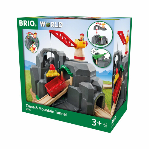 Brio BRIO World - Crane and Mountain Tunnel - Jigsaw Puzzle 1