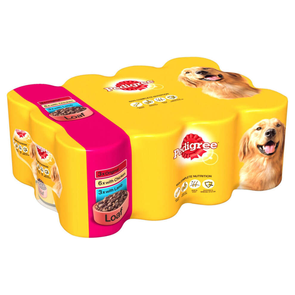 Pedigree Can Loaf 12X400g