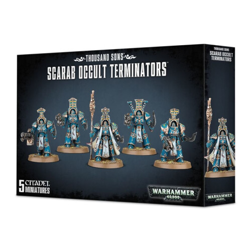 Games Workshop Warhammer Thousand Sons Scarab Occult Terminators