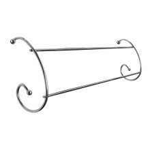 Space Saving Design Set Of Two Small Radiator Airers, Durable Twin Rails, Stylish Curling Design Airers