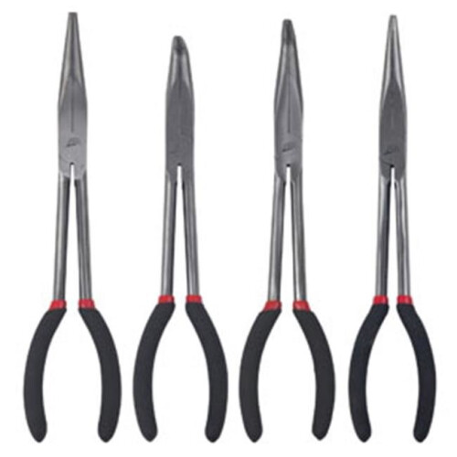 ATD Tools 814 4 Pc. Long 11 In. Needle Nose Pliers Set