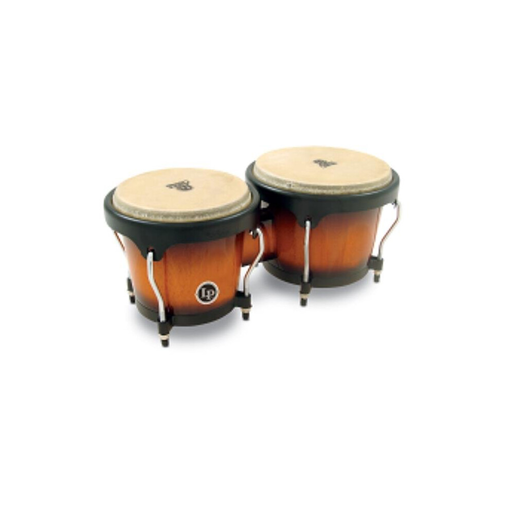 Latin Percussion Aspire Wood Vintage Sunburst Bongos (LPA601-VSB)