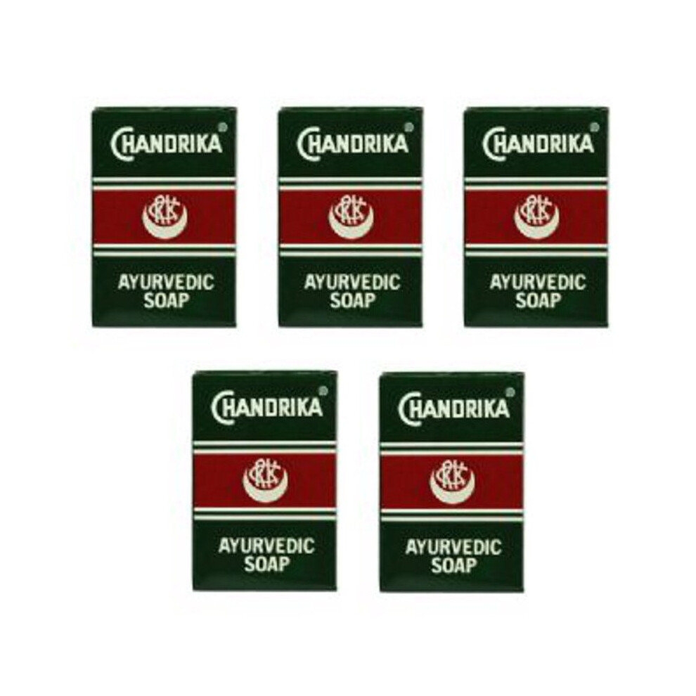 Chandrika Ayurvedic Soap (Pack of 5)