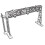 OO Trackside Building - Signal Gantry plastic kit Dapol Kitmaster C017 2