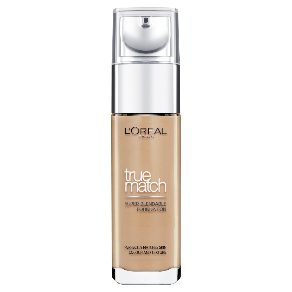 L’oréal Paris L'oréal True Match Foundation, 8.W Cappuccino, 30 Ml Golden