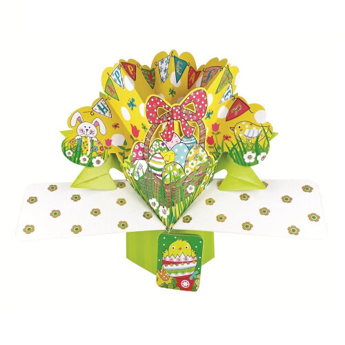Happy Easter Pop-up Greeting Card Second Nature 3D Pop up Cards