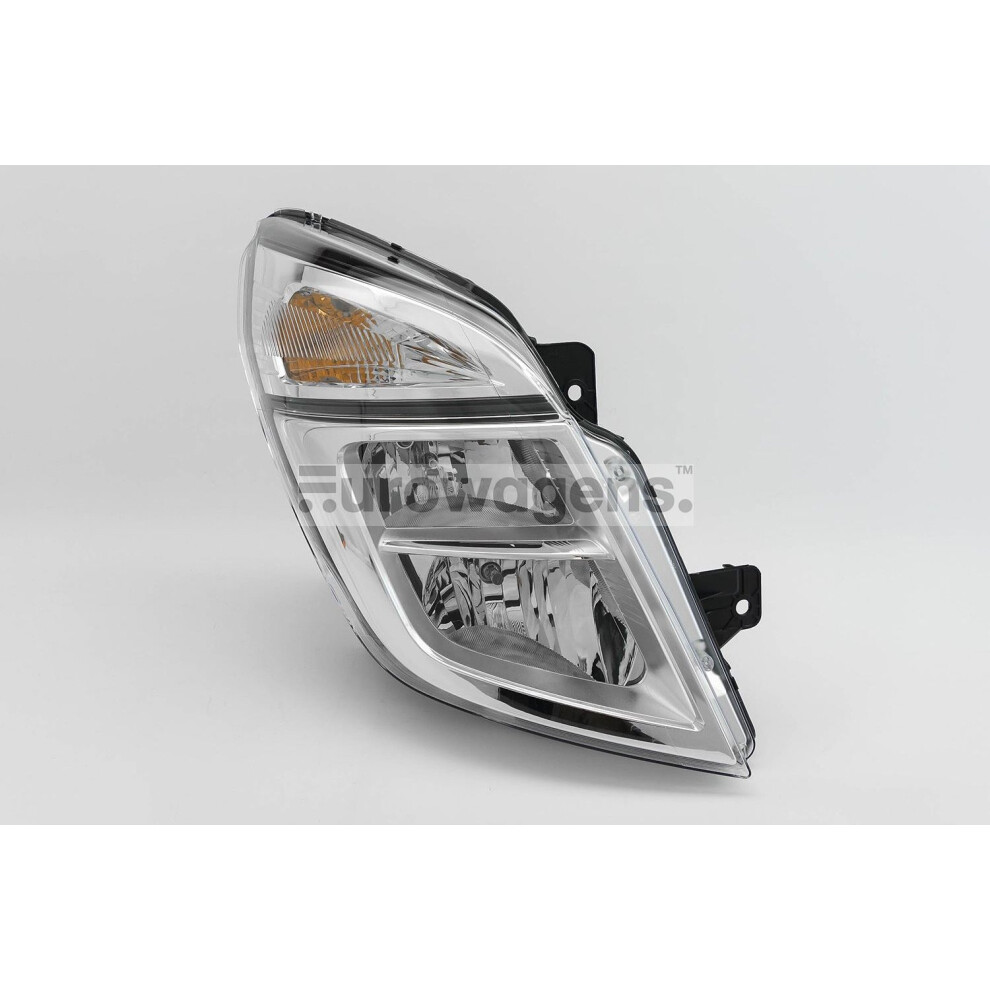 Headlight right Nissan NV400 11-16