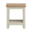 Timber Art Design UK Lisbon Side Lamp Table Bedside Cabinet With Open Storage Shelf Cream 6