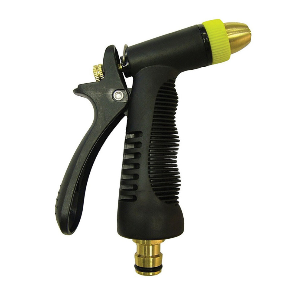 Garden Hand Hose Spray Watering Hosepipe Gun Zinc Body Faithfull FAIHOSEGSGUN