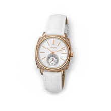 Joop! Ladies Watch Rose Gold with White Leather JP100342F02