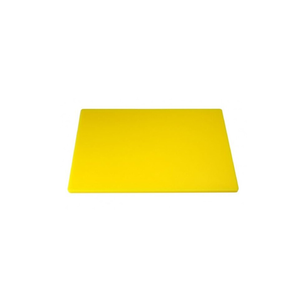 Heavy Duty Large Chopping Board Yellow 45X30Cm