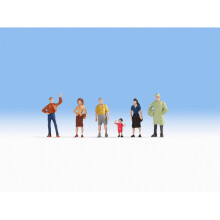 Hobby Series - Pedestrians (6) - N gauge Figures Noch 38100 - Free post P3