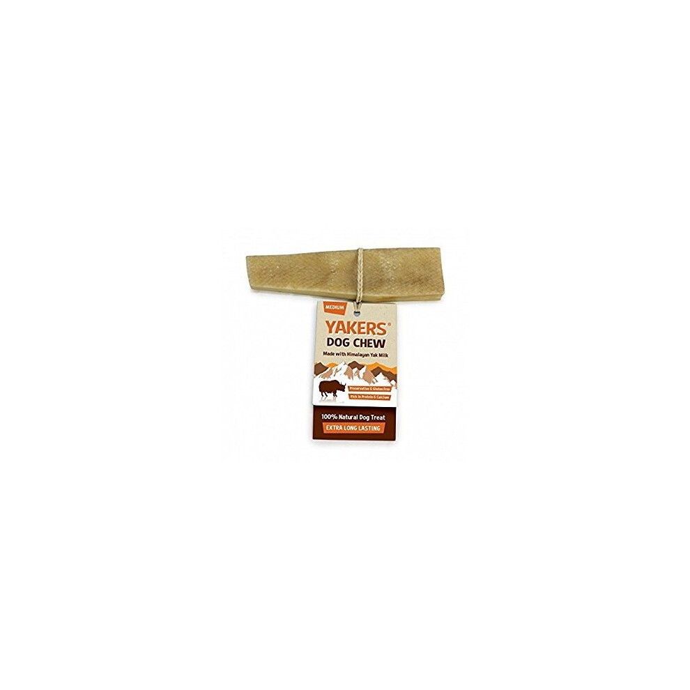 Photos - Dog Food Yakers Dog Chew Medium x 2 - Yak Milk Value Pack of 2 - Save! HJ8U 