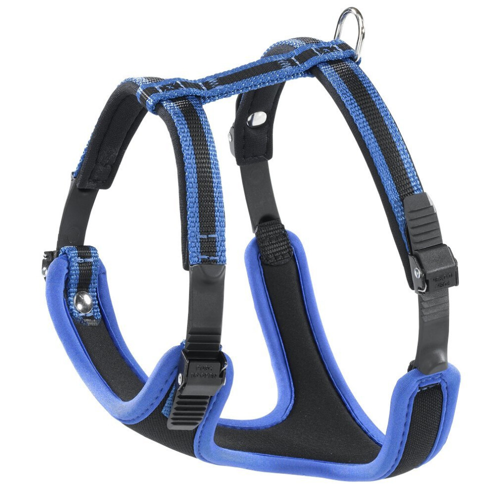 Ferplast Blue Ergocomfort Dog Harness, Medium