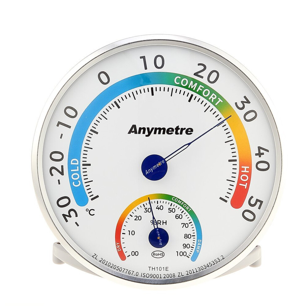 Temperature Humidity Meter Indoor Outdoor Hygrometer Thermometer Analog Monitor Baby Room Greenhouse 689749424393