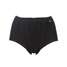 (16, Black) Sloggi Control Maxi 2P 2 Pack Briefs