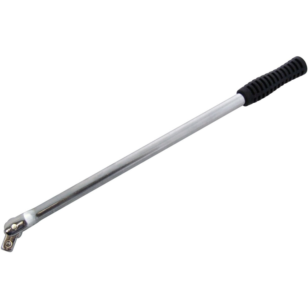 I4400 18in Square Drive Breaker Flexi Socket Extension Bar, 1/2in Drive with Rubber Grip