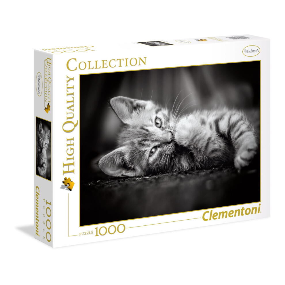 Clementoni 39422 -39422-High Quality Collection-Kitty-1000Â Pieces, Multi-Colour
