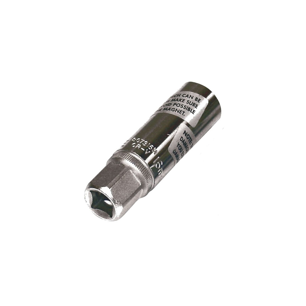 Bike It Magnetic Motorcycle Spark Plug Socket Tool 16Mm 3/8" Drive 5034862252852