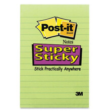 3M 6603SSUC Super Sticky Ultra Notes  4 x 6  Five Colors  Three 90-Sheet Pads Pack