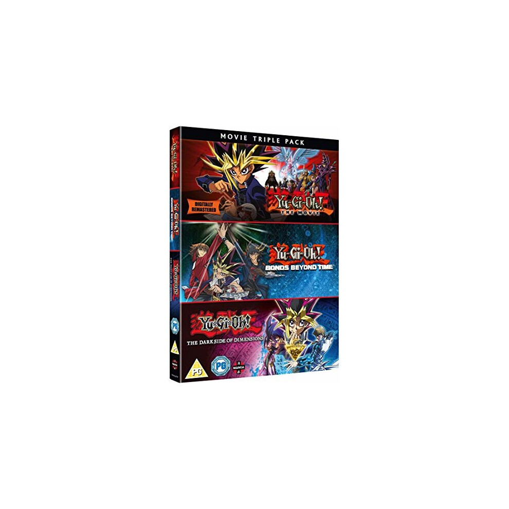Manga Entertainment Yu-Gi-Oh! Movie Triple Pack (Dvd)