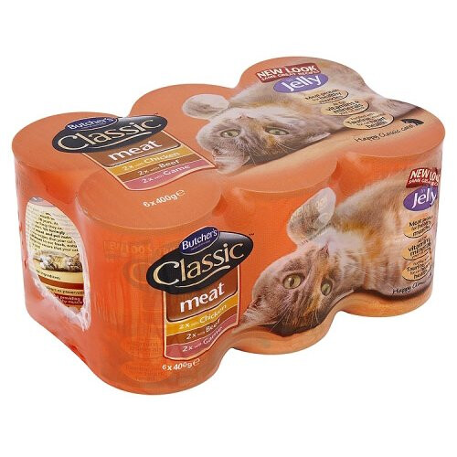 Butcher's Classic Cat Variety Pack Meat 6x400g