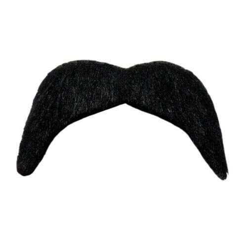 Black Cowboy Tash Fake Moustache - Default Title