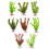 Supa Supa Plastic Plants 15cm (6'') (Pack of 8) 1