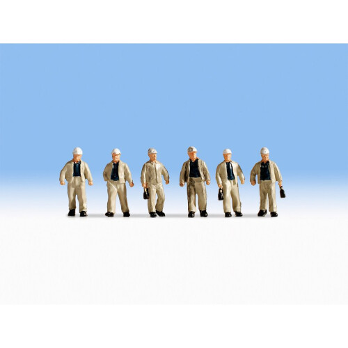 Miners (6) - OO/HO figures - Noch 15042 - free post