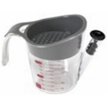 Good Cook 16157 Gravy Separator With Stopper, 2 Cup Capacity