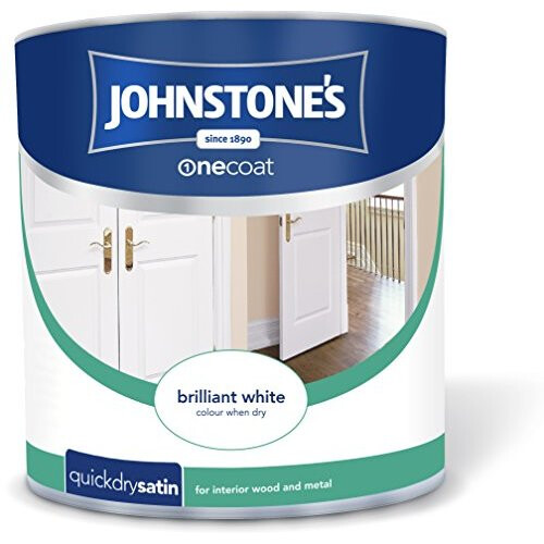 Johnstone's (2.5l) Johnstone's One Coat Quick Dry Satin - Brilliant White