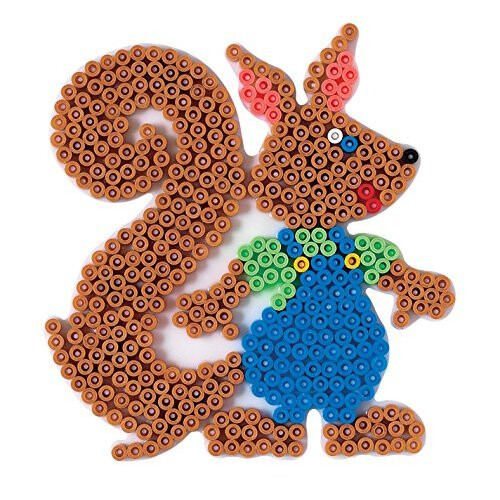Hama Beads Hama - 1 000 pérolas padrão MIDI (Ø5 mm) marrom glacê 1