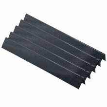 Bar.B.Q.S Replacement Porcelain Steel Flavorizer Bars/ Heat Plates Heat Shield for Weber Spirit 300 Series, Spirit E310 E320, Genesis Silver B and...